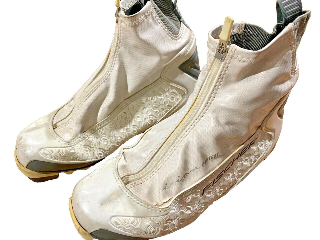 Fischer Vision Comfort Cross Country Ski Boots Combi Size EU38 US6 NNN 2466