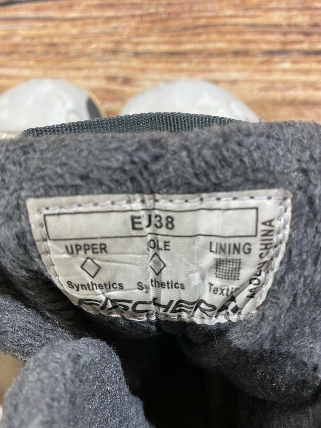 Fischer Vision Comfort Cross Country Ski Boots Combi Size EU38 US6 NNN 2466