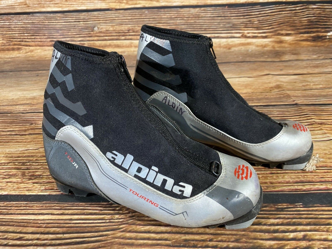 Alpina T10JR Cross Country Ski Boots Combi Size EU37 US5 NNN 1001