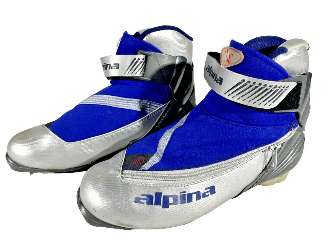 Alpina SP25 Nordic Cross Country Ski Boots Size EU40 US7.5 for NNN 3006