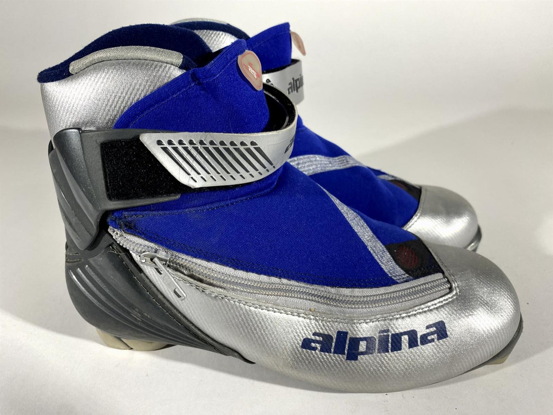 Alpina SP25 Nordic Cross Country Ski Boots Size EU40 US7.5 for NNN 3006