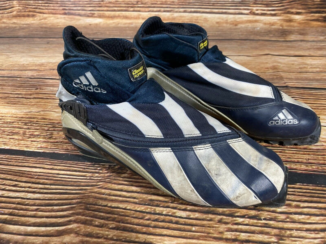 Adidas Cross Country Ski Boots Classic Size EU43 1/3 US9.5 SNS Profil 1321 Used