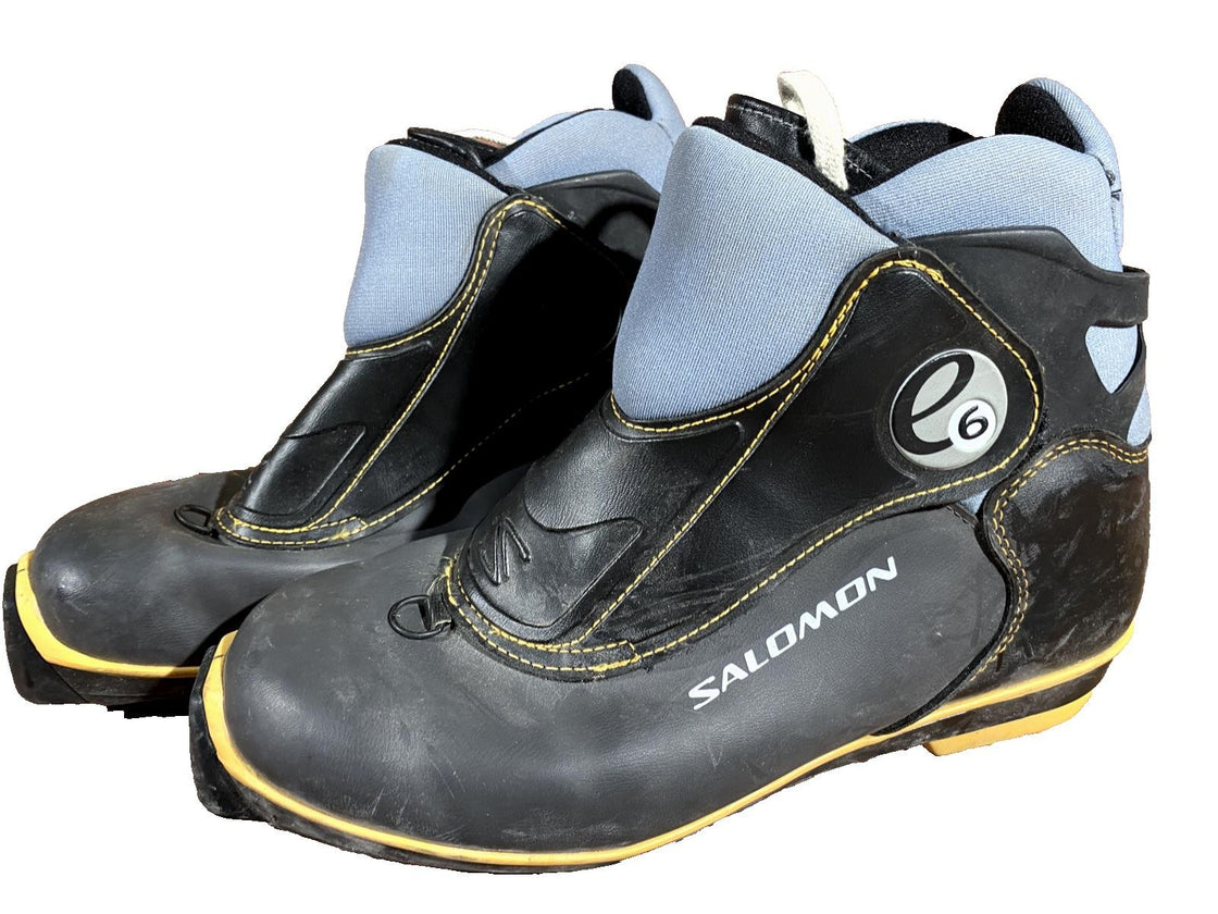 Salomon E6 Nordic Cross Country Ski Boots Size EU41 US8 SNS Profil 2264