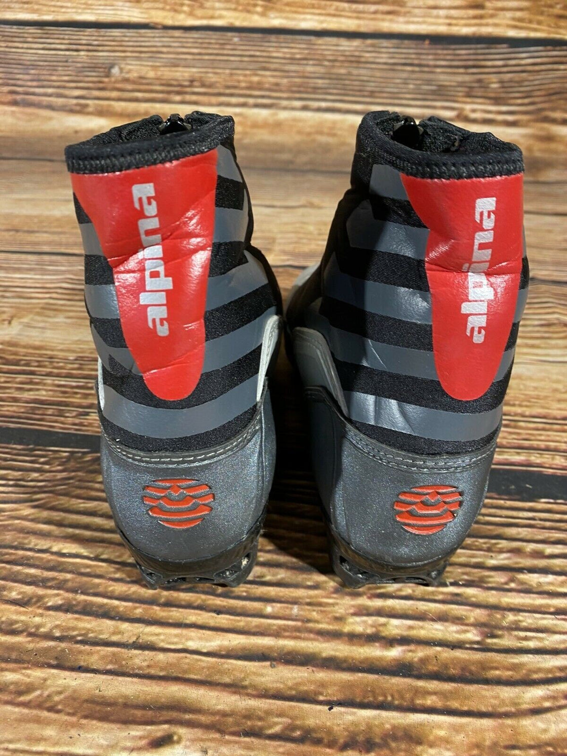 Alpina T10JR Nordic Cross Country Ski Boots Size EU36 US4.5 NNN 594