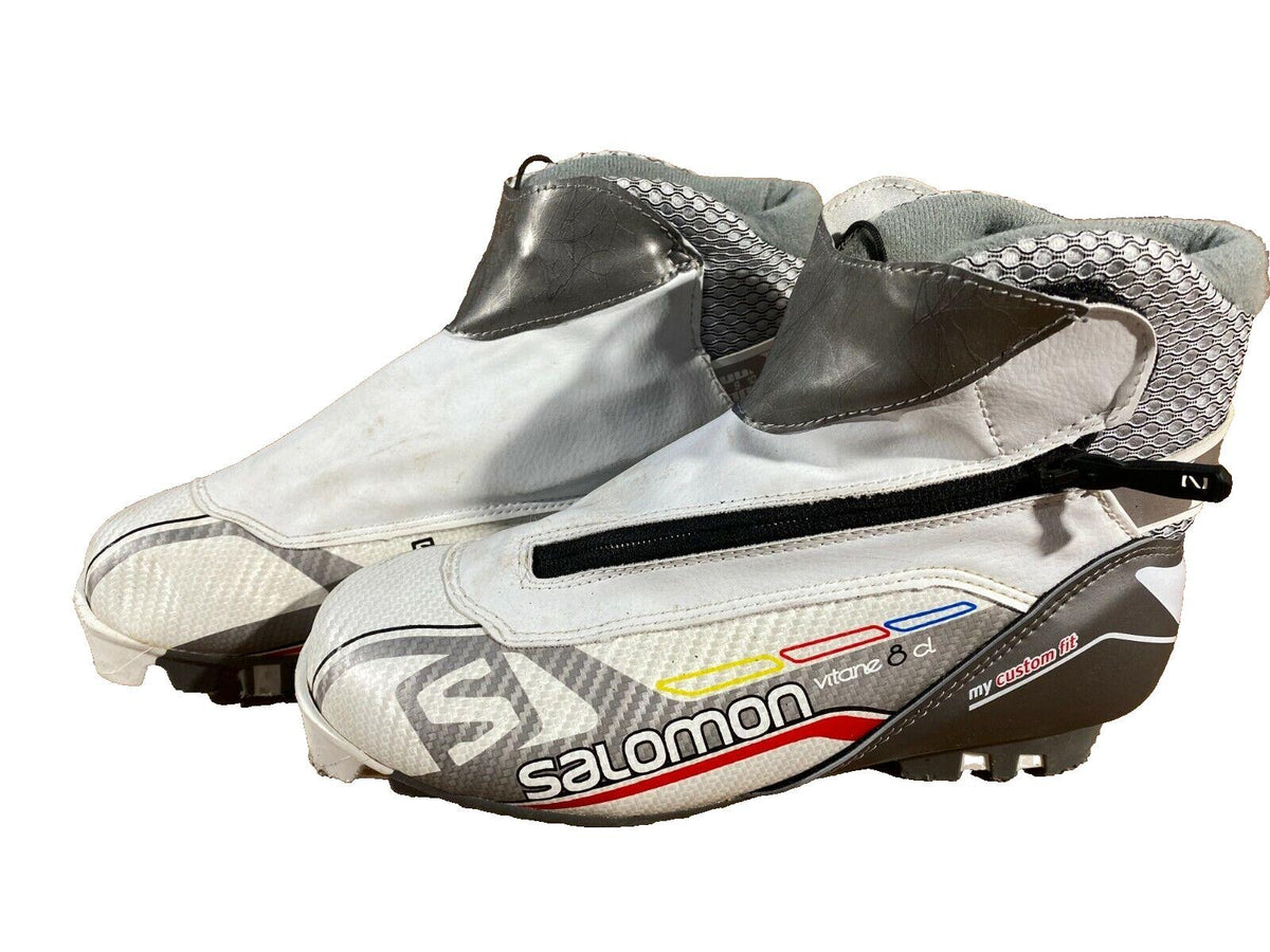 Salomon Vitane 8CL Cross Country Ski Boots Classic SNS Pilot EU 36.5 US 5.5 2144