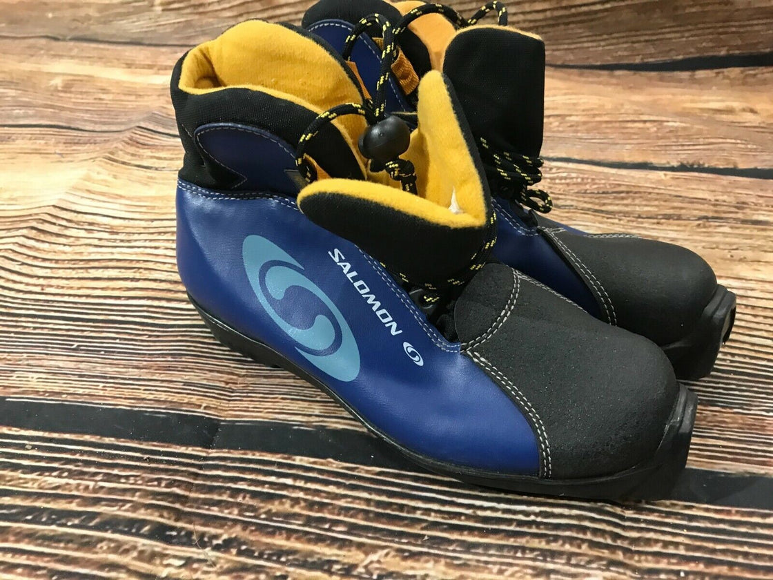 SALOMON Nordic Classic Cross Country Ski Boots Size EU37 US4.5 SNS Profil 2354