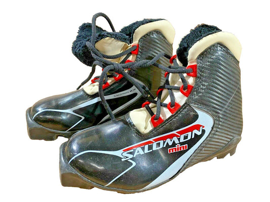 Salomon Mini Cross Country Ski Boots Classic SNS Profil EU 36 US 4 220mm 2303