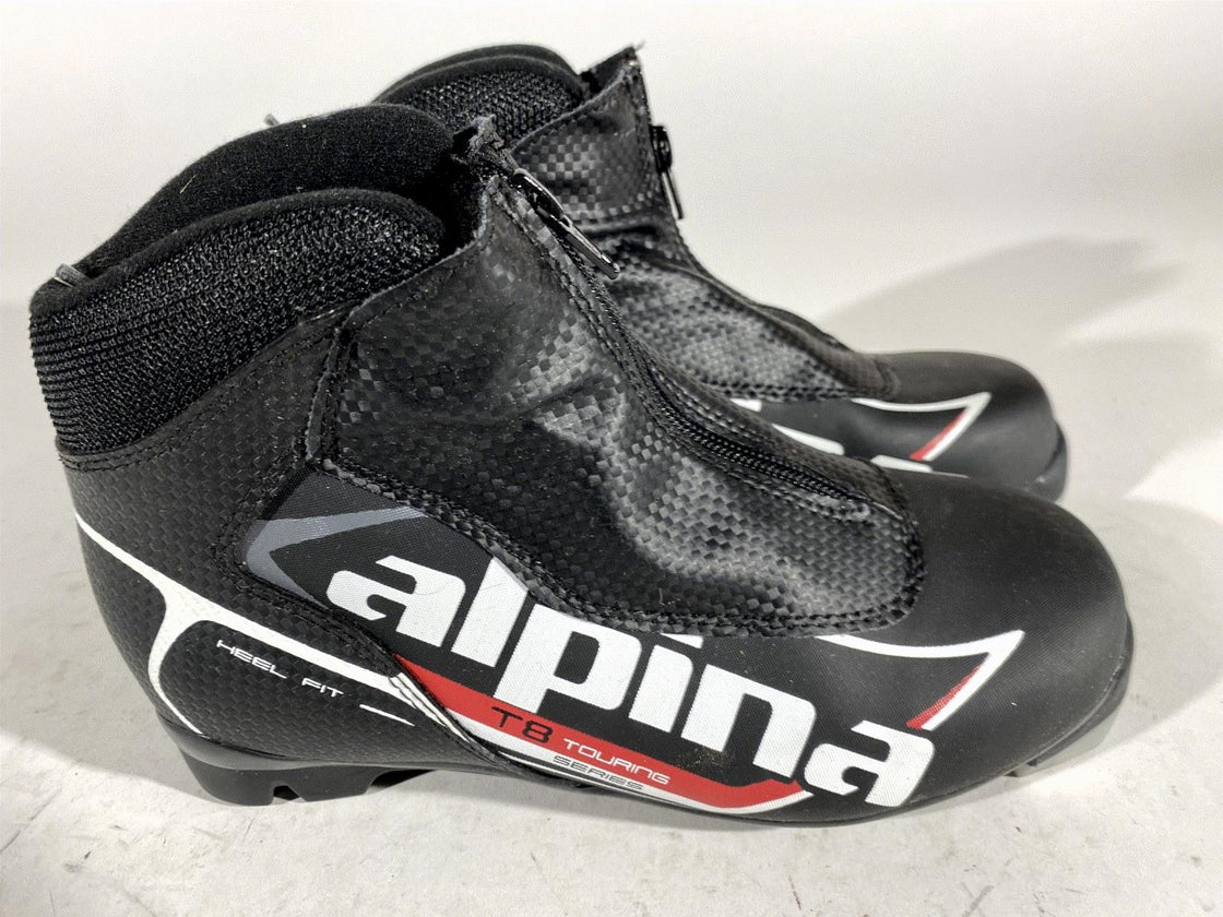 Alpina T8 Touring Nordic Cross Country Ski Boots Size EU36 US4.5 NNN 1039