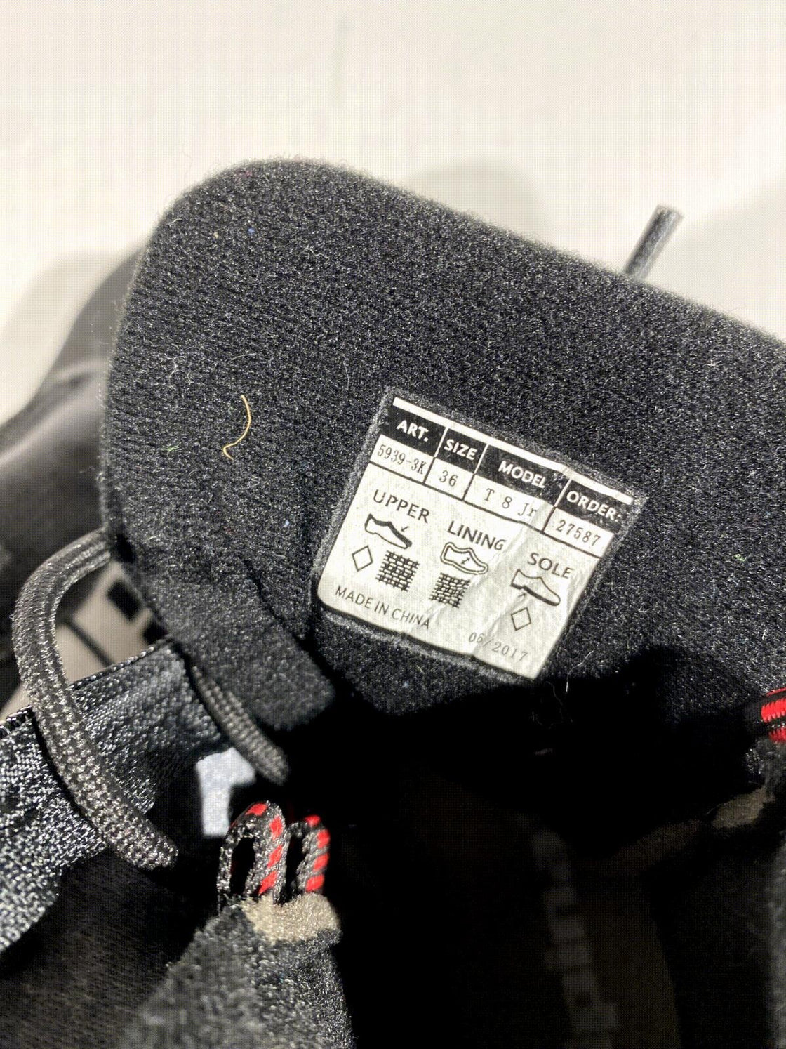 Alpina T8 Touring Nordic Cross Country Ski Boots Size EU36 US4.5 NNN 1039