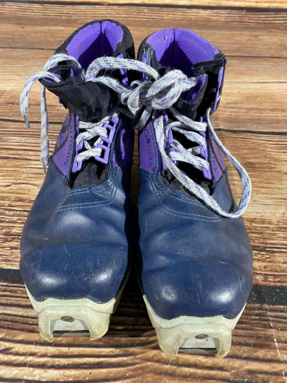 SALOMON SR361 Cross Country Ski Boots Size EU39 US7 SNS Profil 2283