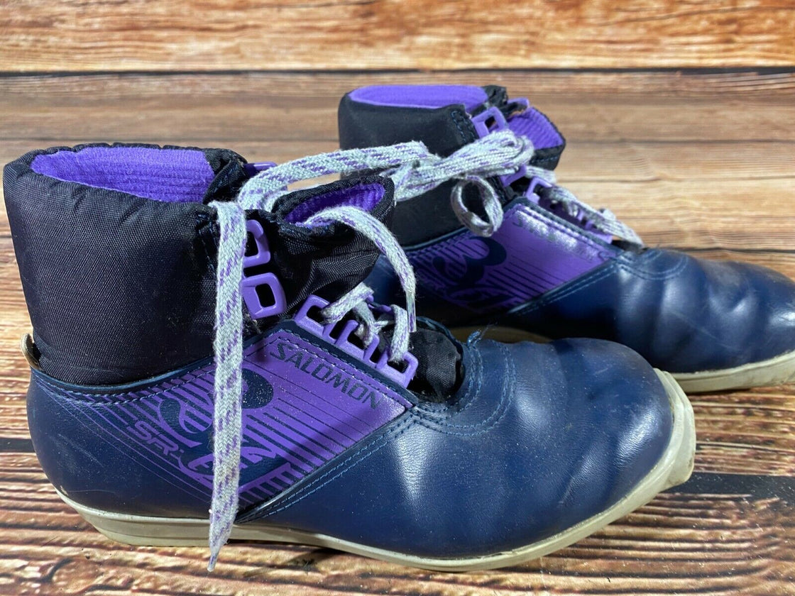 SALOMON SR361 Cross Country Ski Boots Size EU39 US7 SNS Profil 2283
