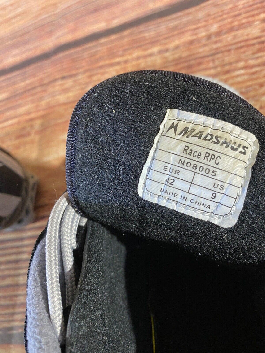 Madshus Race RPC Nordic Cross Country Ski Boots Size EU42 US9 for NNN 1945