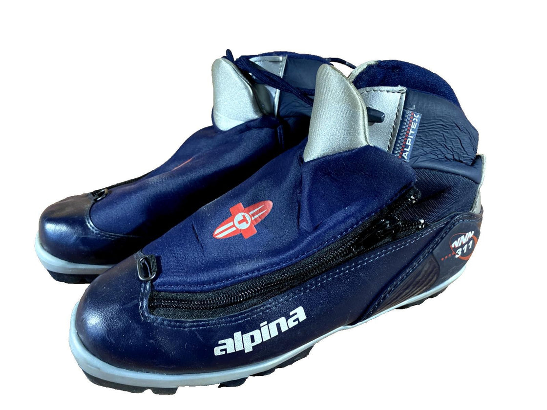 Alpina 311 Nordic Cross Country Ski Boots Size EU38 US6 for NNN 719