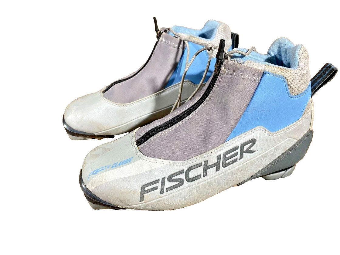 Fischer RCI Classic Cross Country Ski Boots Classic Size EU37 US5 NNN 1539