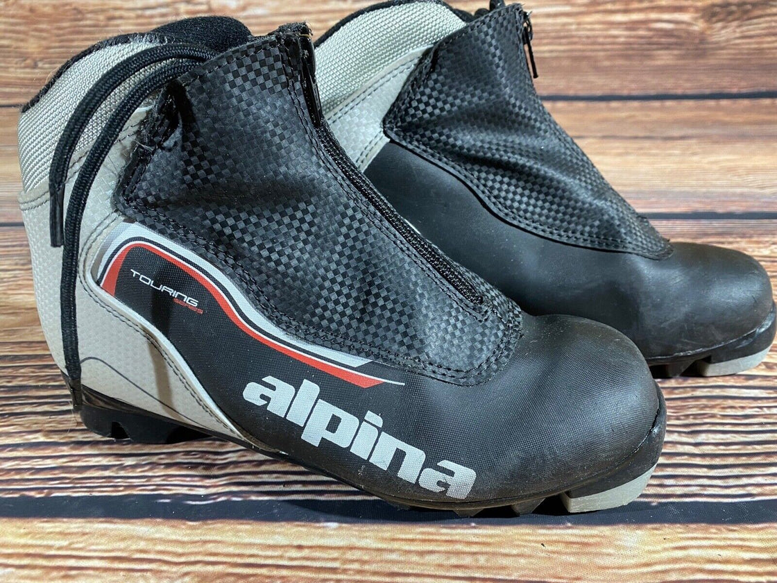 Alpina Touring Nordic Cross Country Ski Boots Size EU38 US6 for NNN 3192