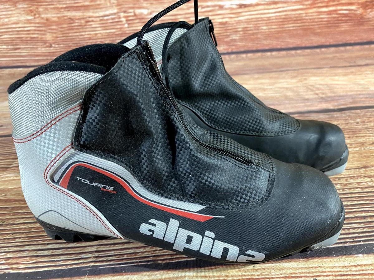 Alpina Touring Cross Country Ski Boots Classic NNN EU 43 US 9.5 283mm 2832