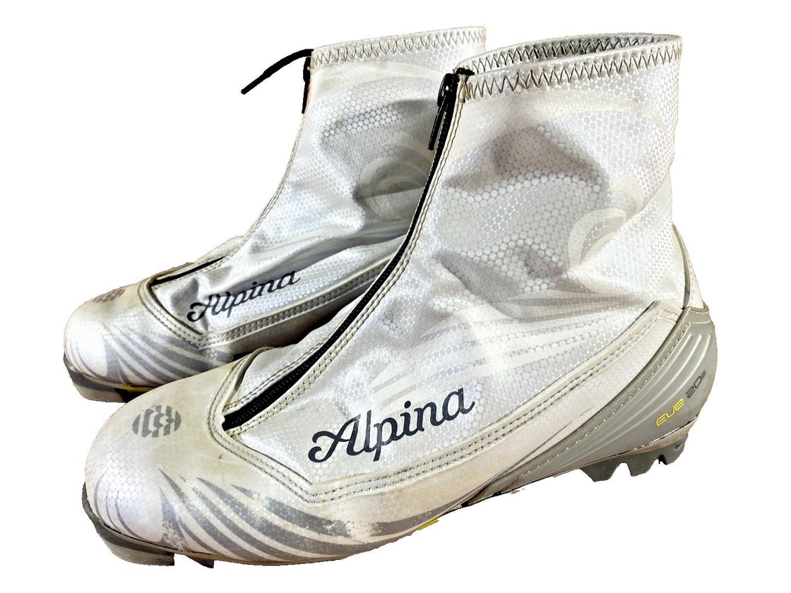 Alpina EVE20S Nordic Cross Country Ski Boots Size EU41 US8 for NNN 969