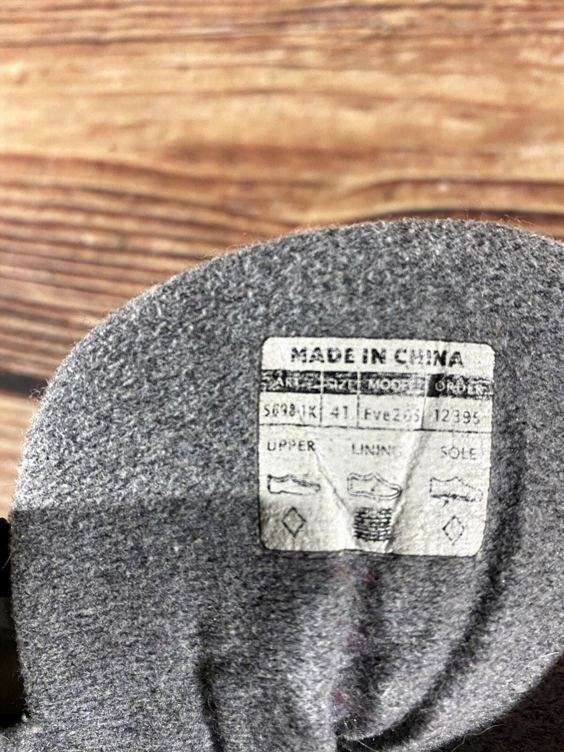 Alpina EVE20S Nordic Cross Country Ski Boots Size EU41 US8 for NNN 969