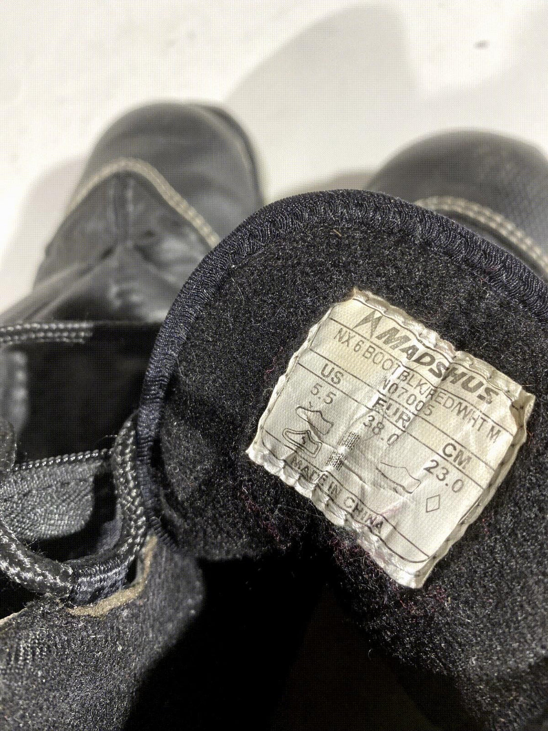 Madshus NX6 Nordic Cross Country Ski Boots EU38 US5.5 NNN 2611