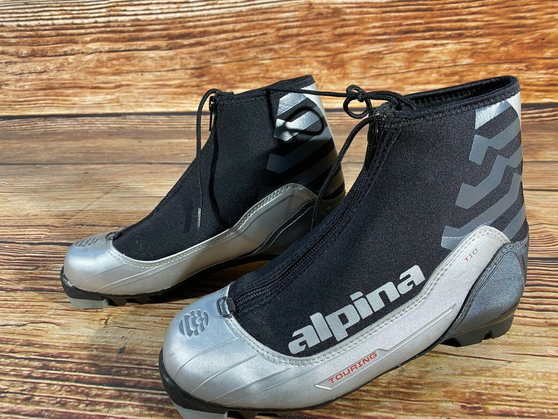 Alpina T10 Nordic Cross Country Ski Boots Size EU37 US5 NNN 2862