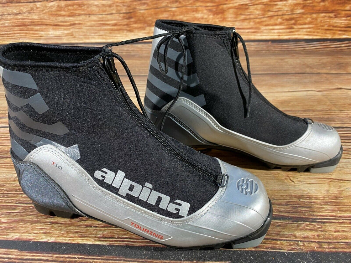 Alpina T10 Nordic Cross Country Ski Boots Size EU37 US5 NNN 2862