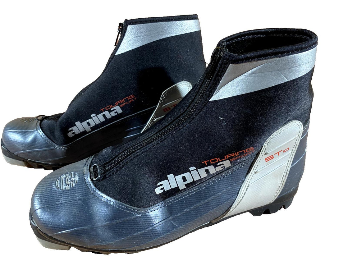 Alpina ST10 Nordic Cross Country Ski Boots Size EU41 US8 for NNN 3047