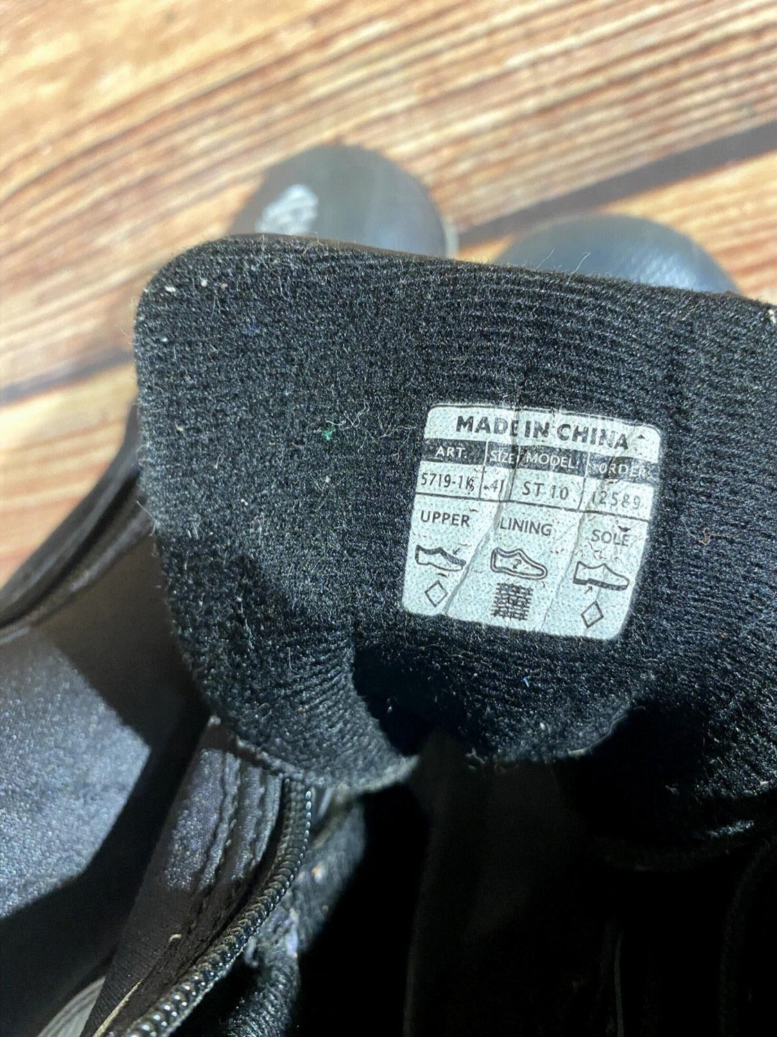 Alpina ST10 Nordic Cross Country Ski Boots Size EU41 US8 for NNN 3047