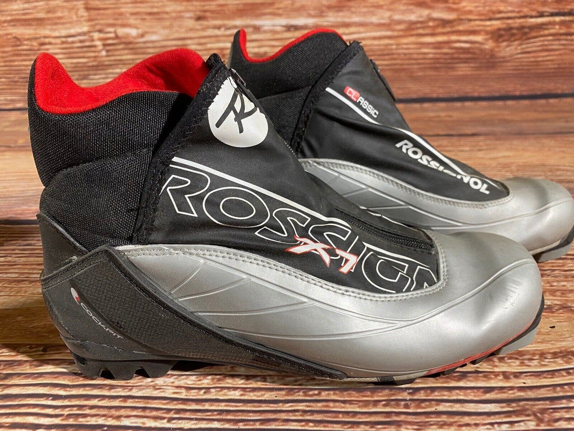 Rossignol X7 Nordic Cross Country Ski Boots EU43 US9.5 NNN  1958