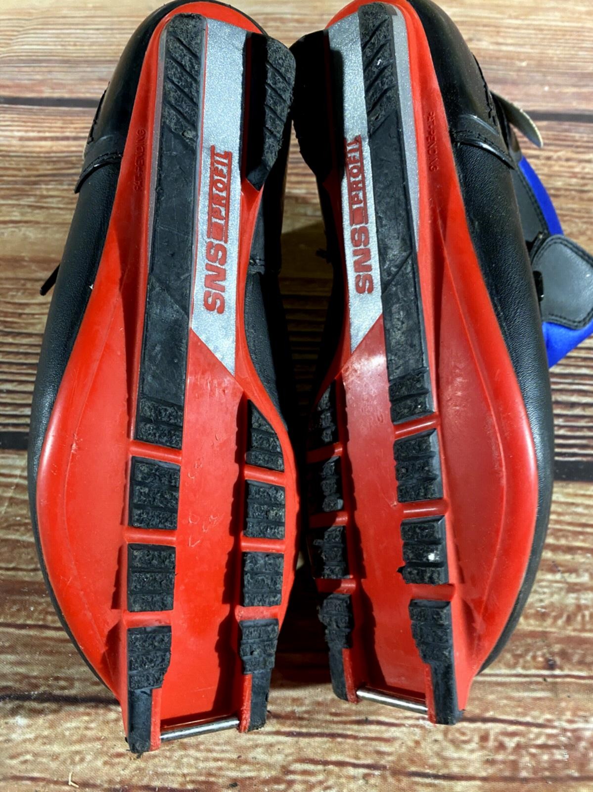 Fischer CS Sport Cross Country Ski Boots Classic SNS Profil EU 38 US 5 1115