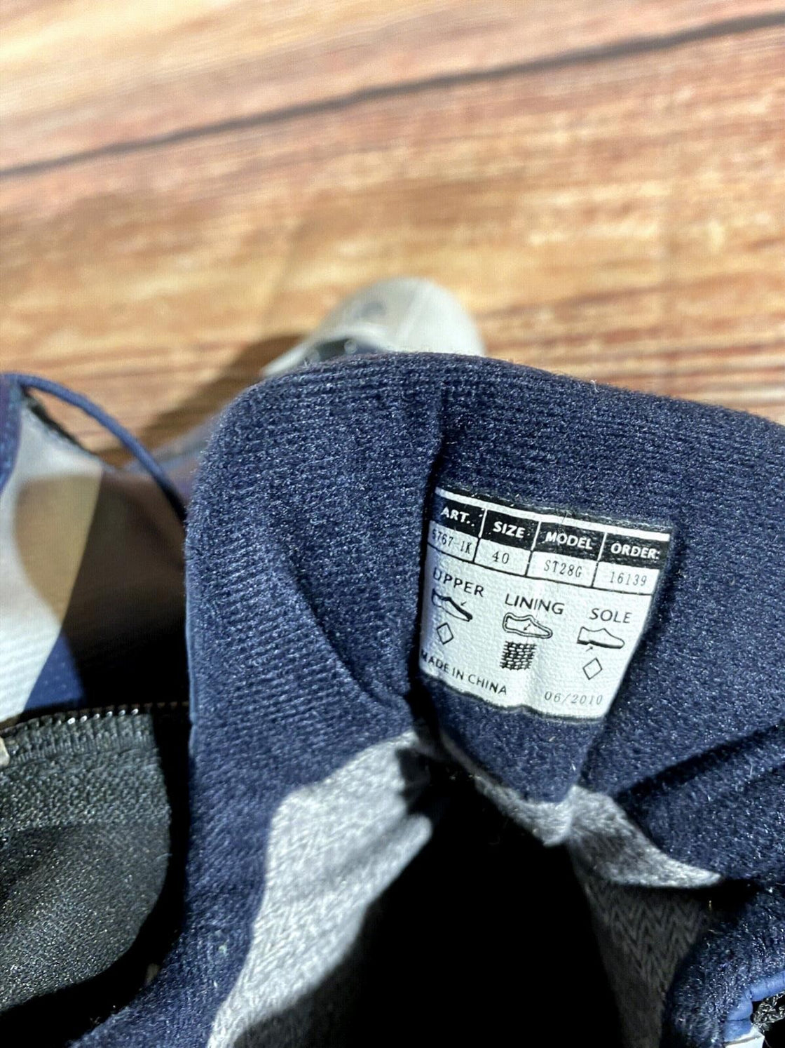 Alpina ST28G Nordic Cross Country Ski Boots Size EU40 US7.5 for NNN 2807