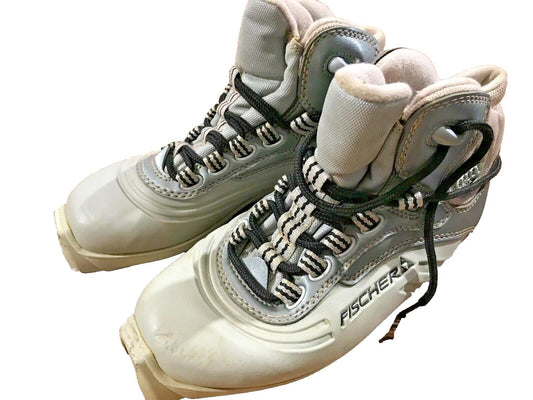 Fischer SL Sport Cross Country Ski Boots Classic SNS Profil EU 37 US 5 1586