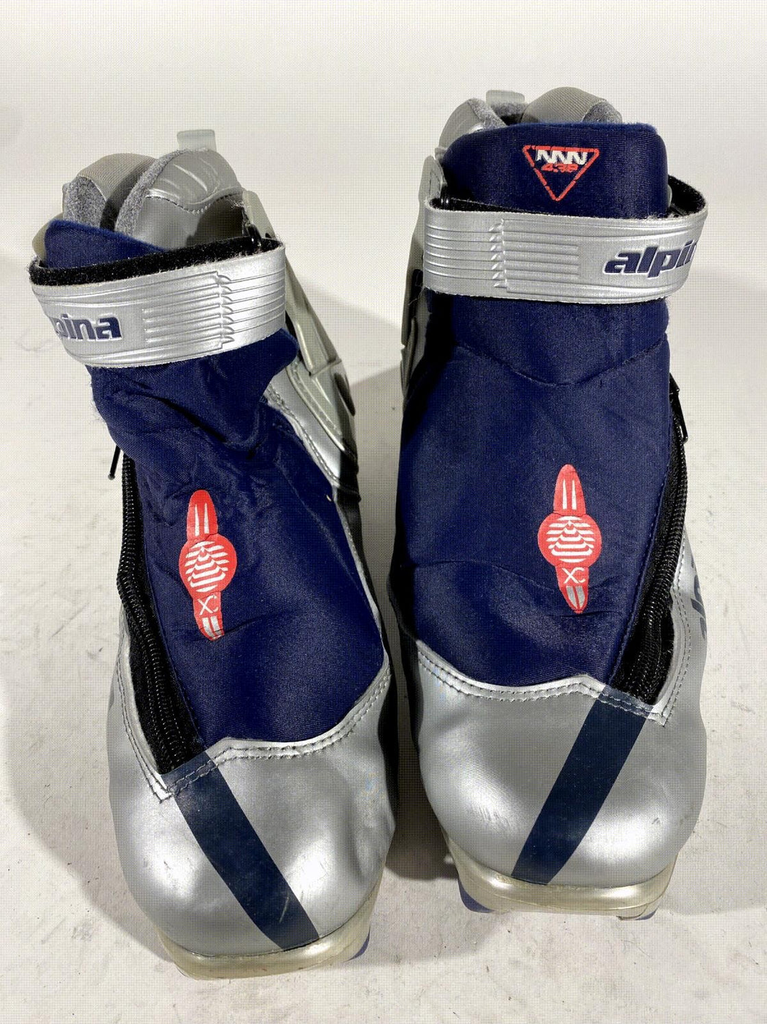 Alpina 438 Nordic Cross Country Ski Boots Size EU40 US7.5 for NNN 992
