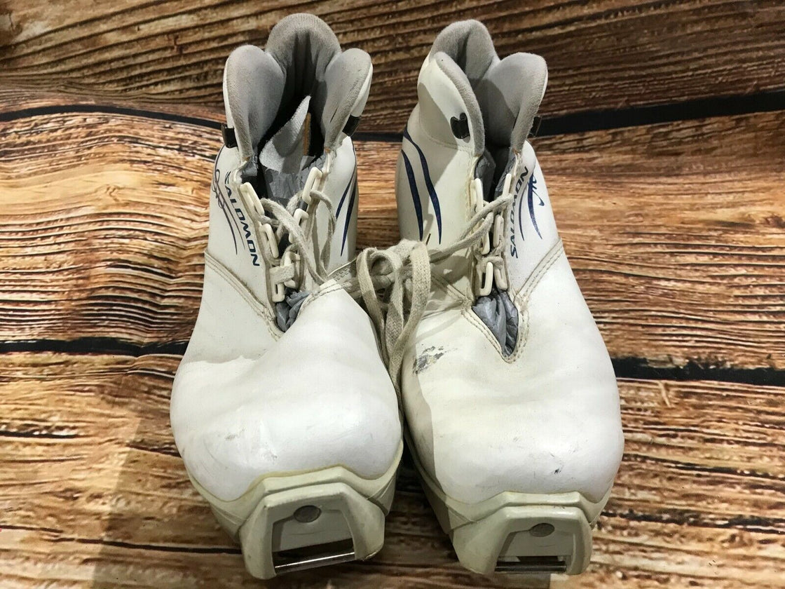 SALOMON 3.0 Cross Country Ski Boots Size EU38 US5 SNS Profil 2412