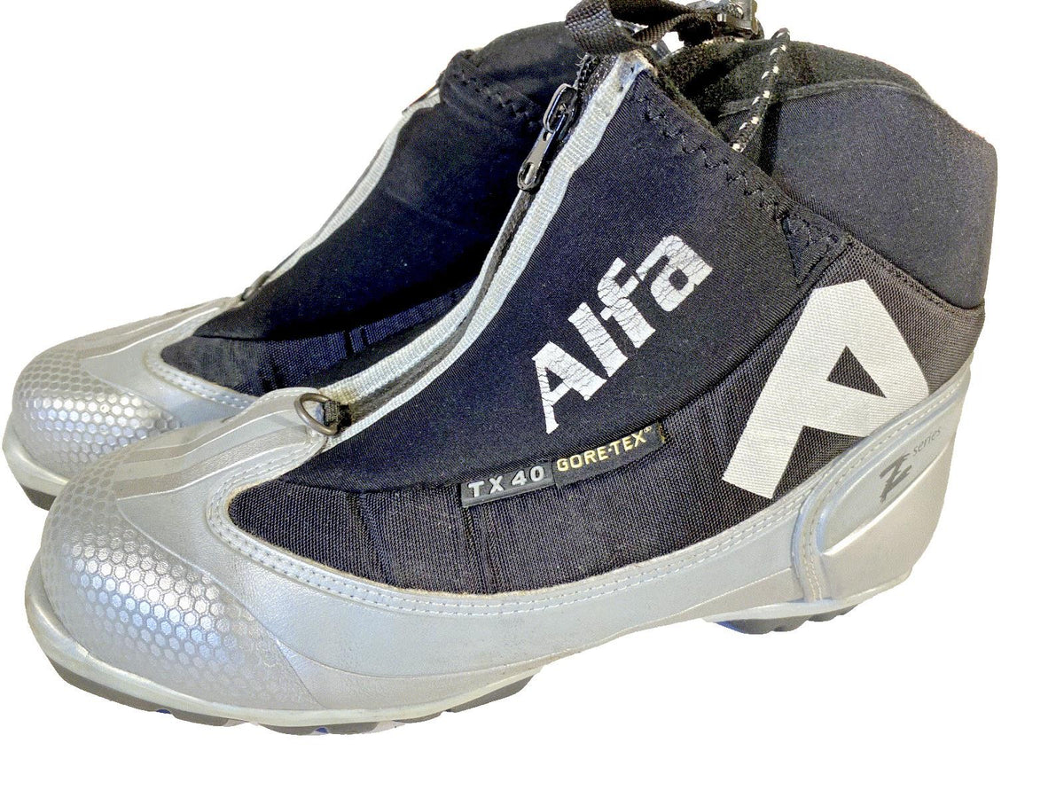 Alfa TX40 Gore-tex Cross Country Ski Boots Classic NNN EU 40 US 7.5 262mm 3247