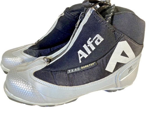 Alfa TX40 Gore-tex Cross Country Ski Boots Classic NNN EU 40 US 7.5 262mm 3247