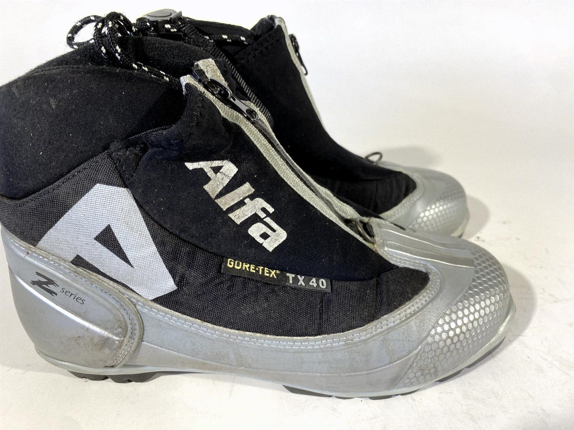 Alfa TX40 Gore-tex Nordic Cross Country Ski Boots Size EU40 US7.5 NNN 3247