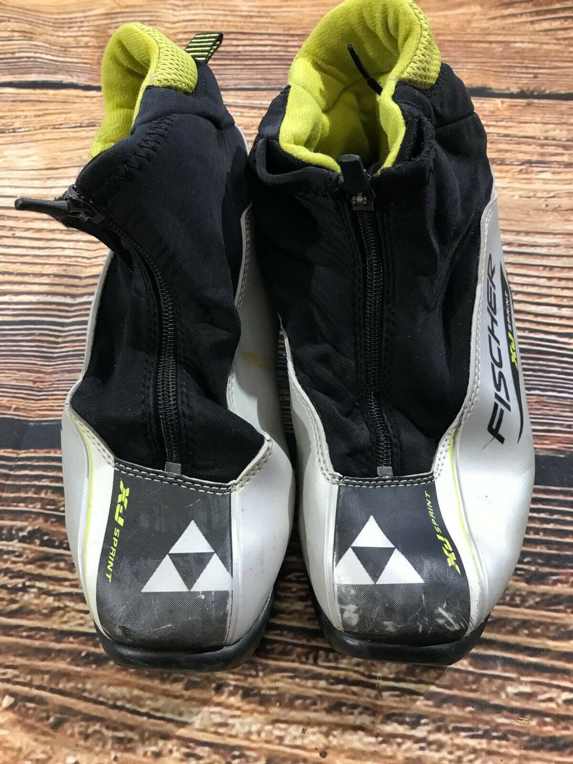 Fischer XJ Sprint Cross Country Classic Ski Boots Size EU38 US6 NNN 1171