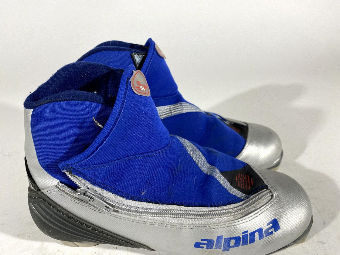 Alpina SP15 Nordic Cross Country Ski Boots Size EU39 US7 for NNN 3026