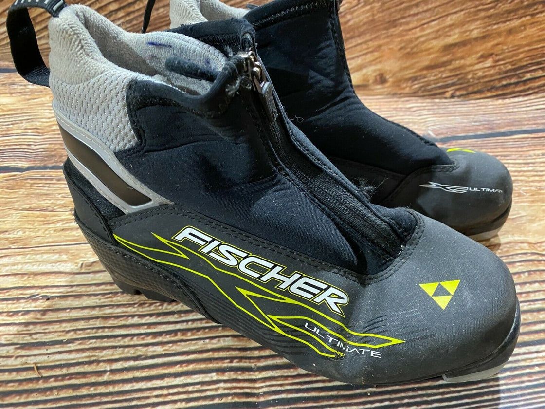 Fischer XJ Ultimate Classic Cross Country Ski Boots Combi Size EU37 US5 NNN 1281