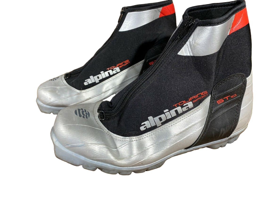 Alpina ST10 Cross Country Ski Boots Classic Size EU43 US9.5 NNN Rottefella 580