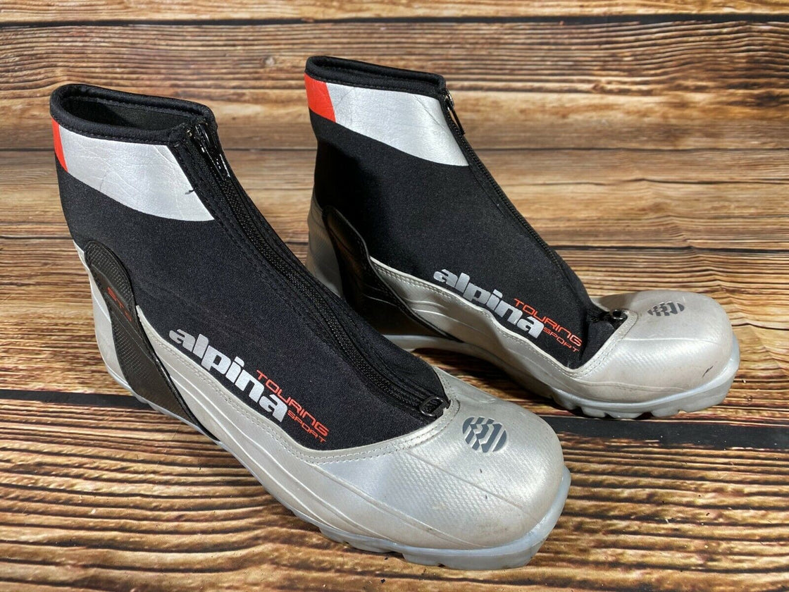 Alpina ST10 Cross Country Ski Boots Classic Size EU43 US9.5 NNN Rottefella 580