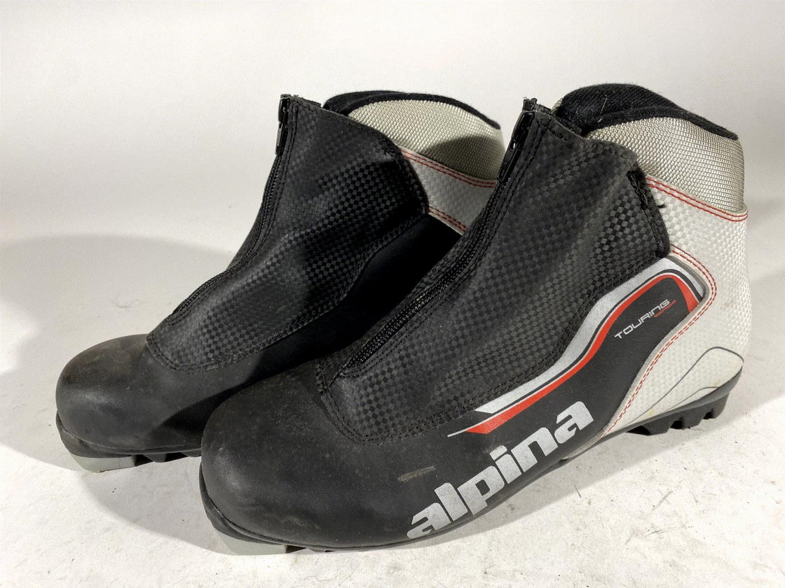 Alpina Touring Nordic Cross Country Ski Boots Size EU42 US9 for NNN 910
