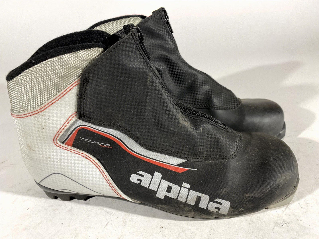 Alpina Touring Nordic Cross Country Ski Boots Size EU42 US9 for NNN 910