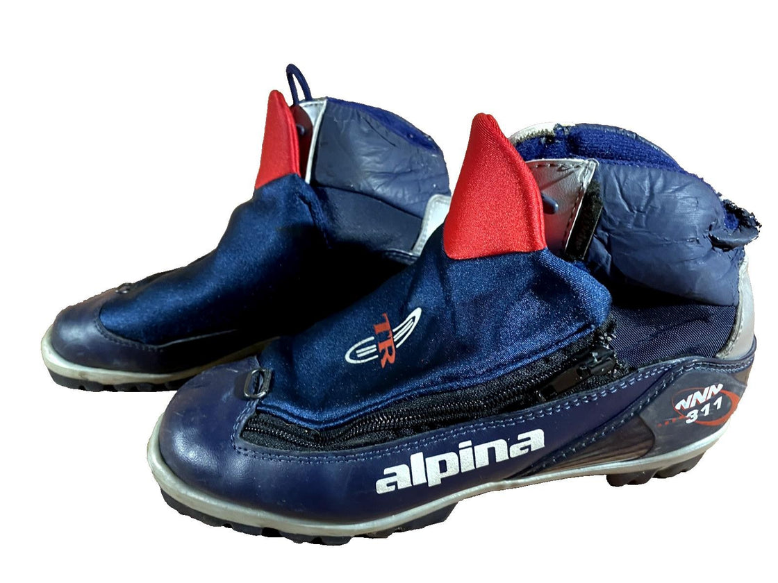 Alpina 311 Nordic Cross Country Ski Boots Size EU38 US6 for NNN 583
