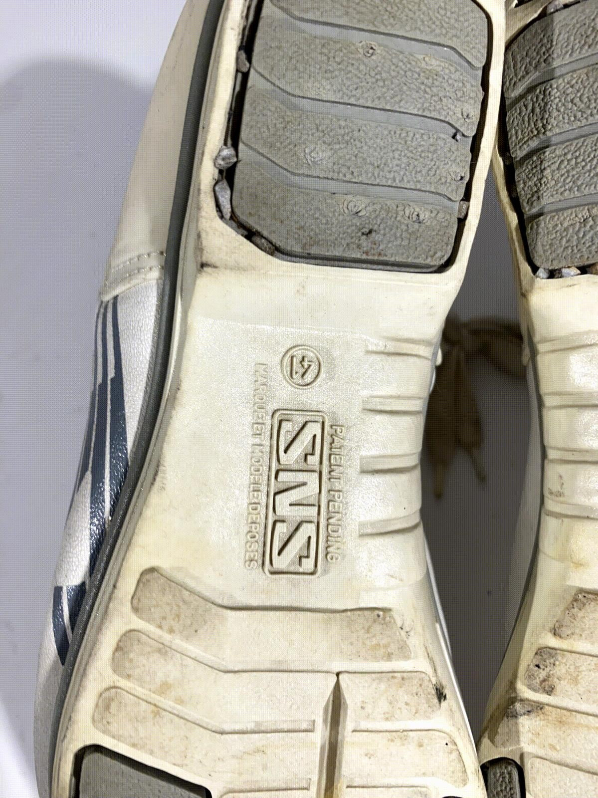Salomon SR601 Cross Country Ski Boots Classic SNS Profil EU 41 US 8 Vintage 1237