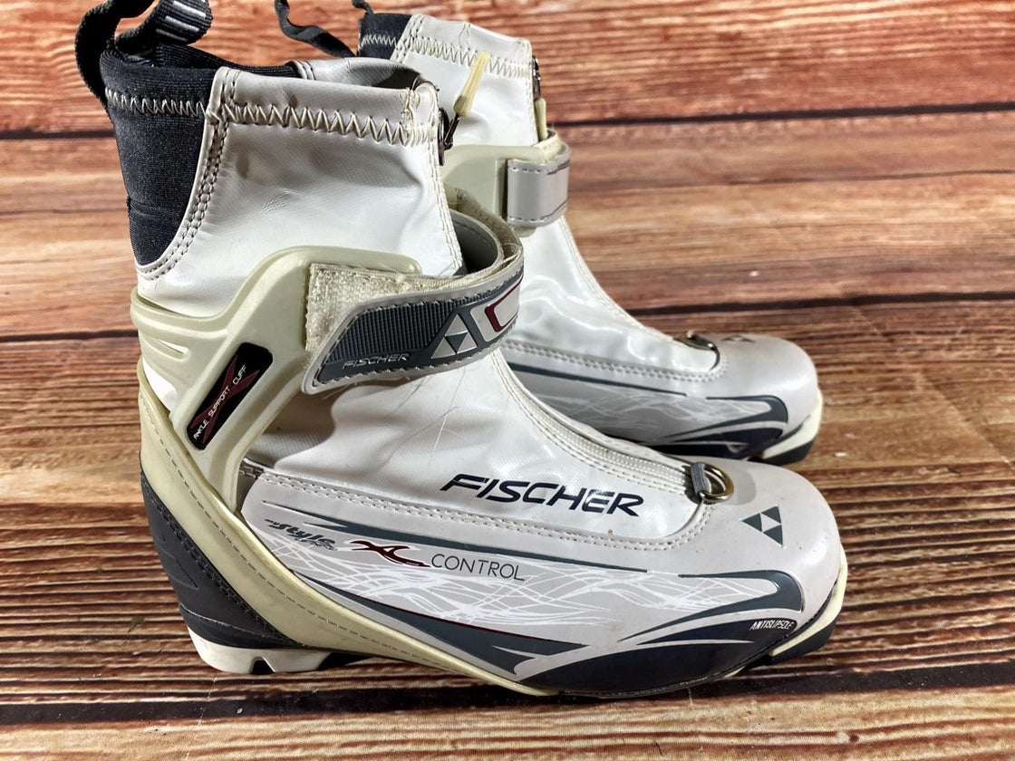 Fischer XC Control Combi Nordic Cross Country Ski Boots Size EU37 US5.5 NNN 1197