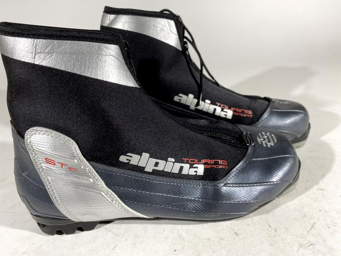 Alpina ST10 Nordic Cross Country Ski Boots Size EU41 US8 for NNN 2863