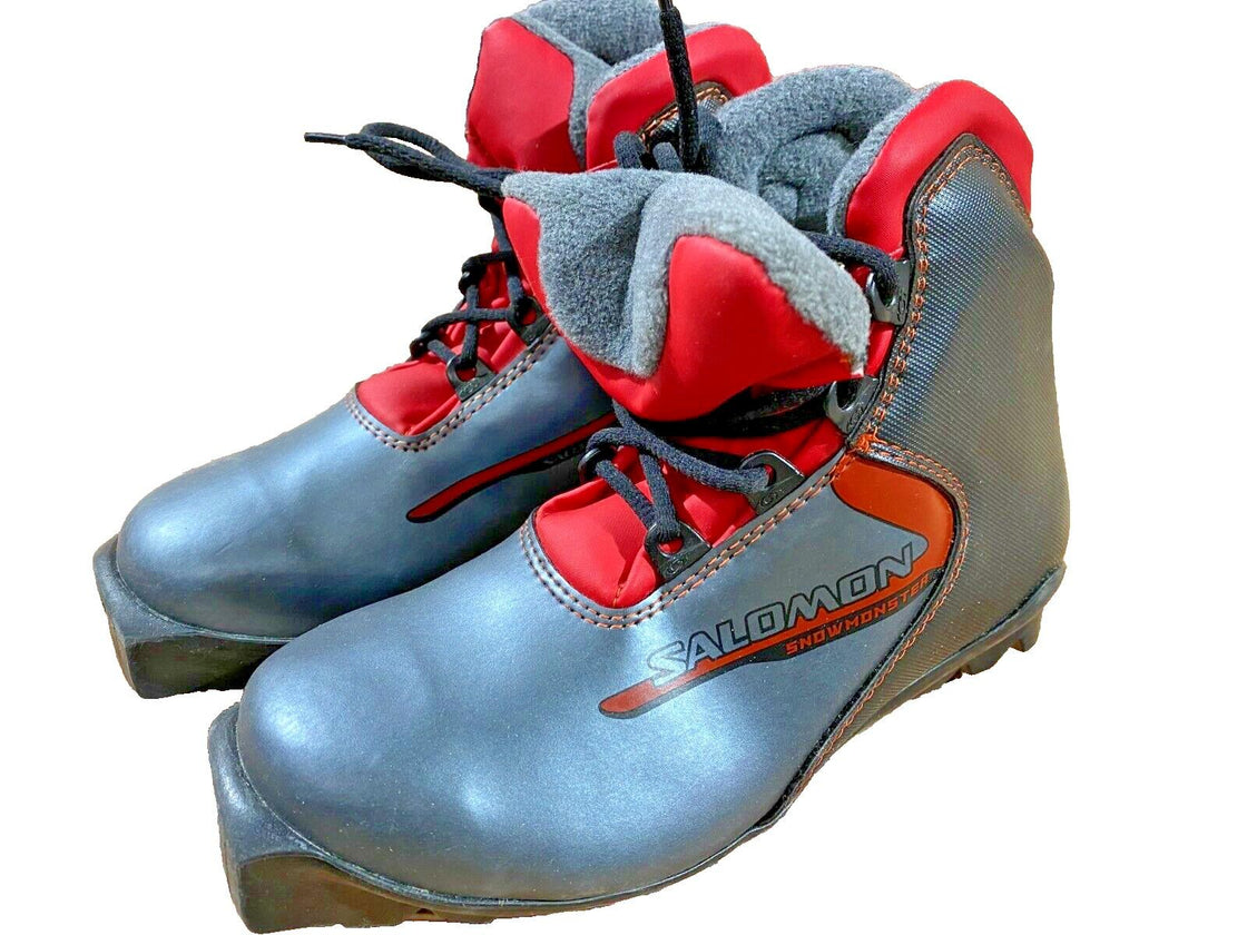 SALOMON Snowmonster Cross Country Ski Boots Size EU35.5 US3.5 SNS Profil 2219