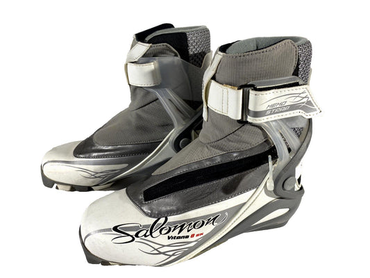 Salomon Vitane Cross Country Ski Boots Skate SNS Pilot EU 36 US 6 220mm 2150