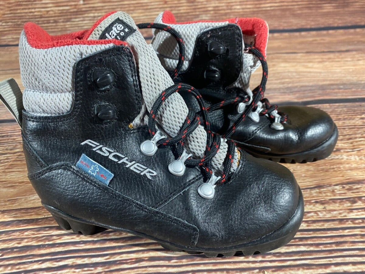 Fischer Cross Country Ski Boots Classic SNS Profil EU 29 US 11.5 Kids F-510